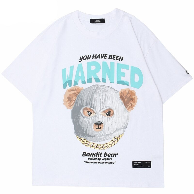 "Been Warned" Unisex Men Women Streetwear Graphic T-Shirt Daulet Apparel