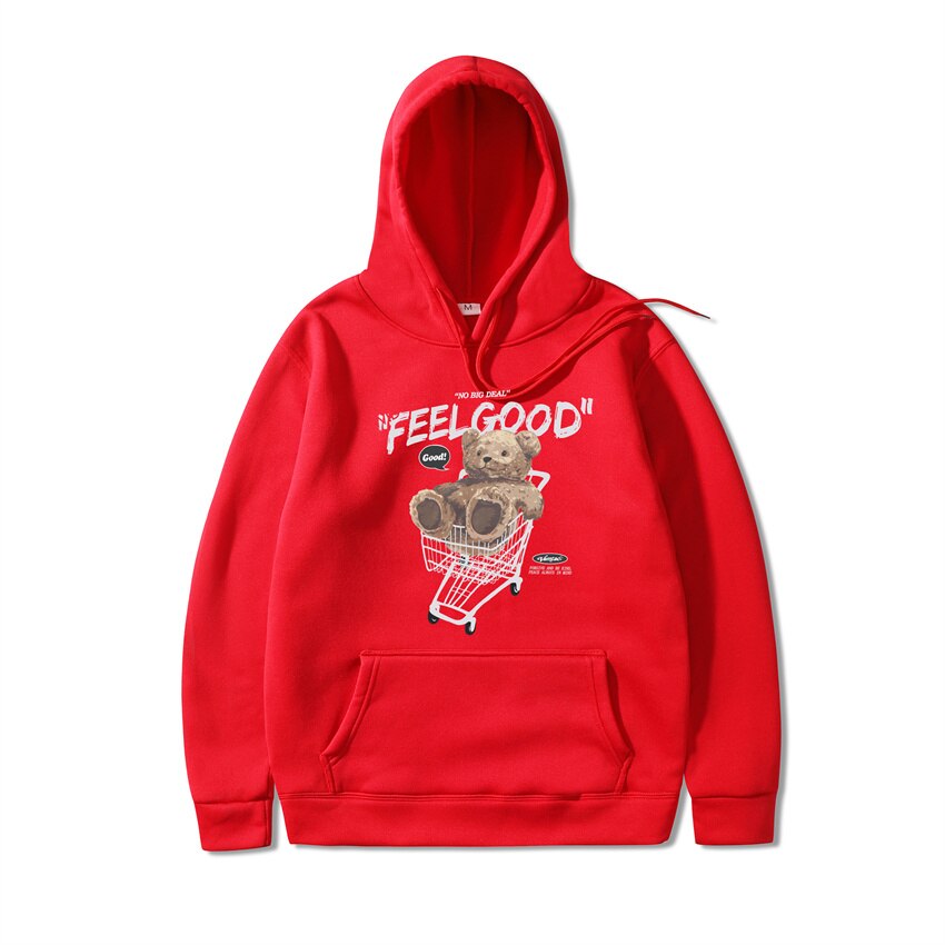 "Feel Good" Unisex Men Women Streetwear Graphic Hoodie Daulet Apparel