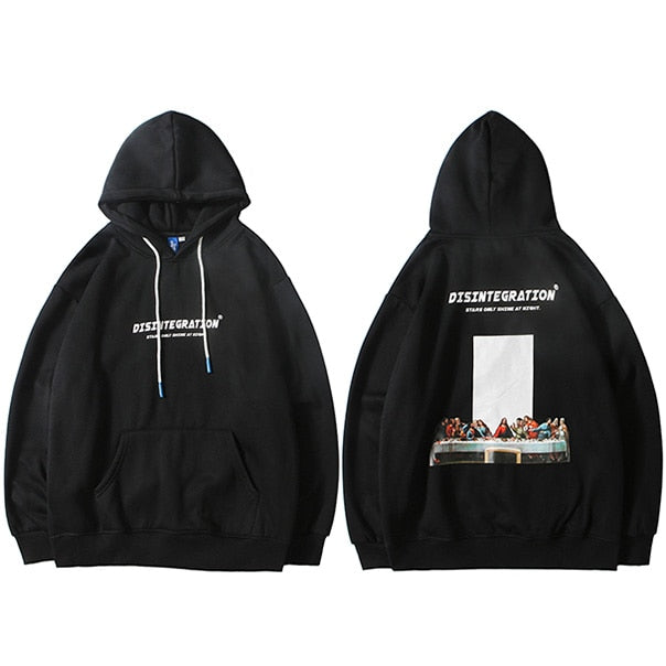 "The Last Supper" Unisex Men Women Streetwear Graphic Hoodie Daulet Apparel