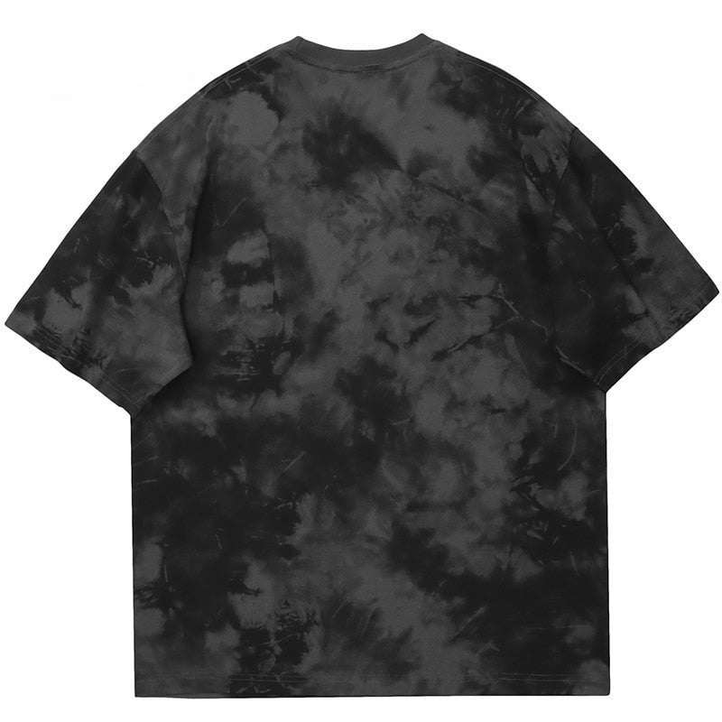 "Tie Dye" Unisex Men Women Streetwear Graphic T-Shirt Daulet Apparel